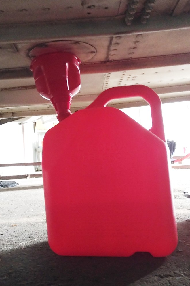 fuel can closeup