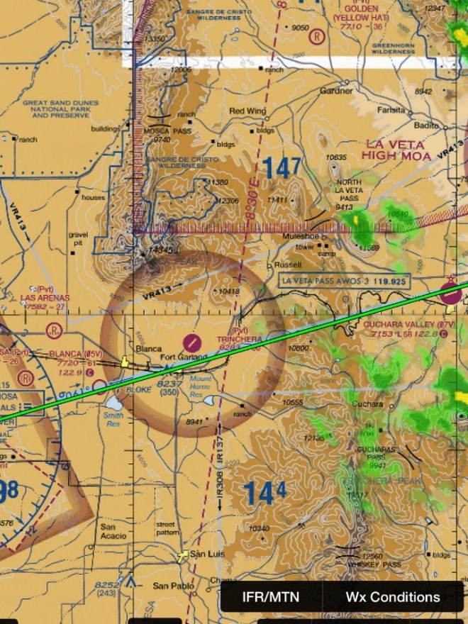 2018 Angel Flight May - KAPA FMN La Veta Pass