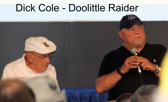 Dick Cole - Doolittle Raider with Text