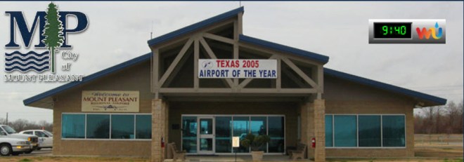 Mt Pleseant airport web page picture