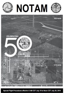 Oshkosh 2019 NOTAM cover Sheet