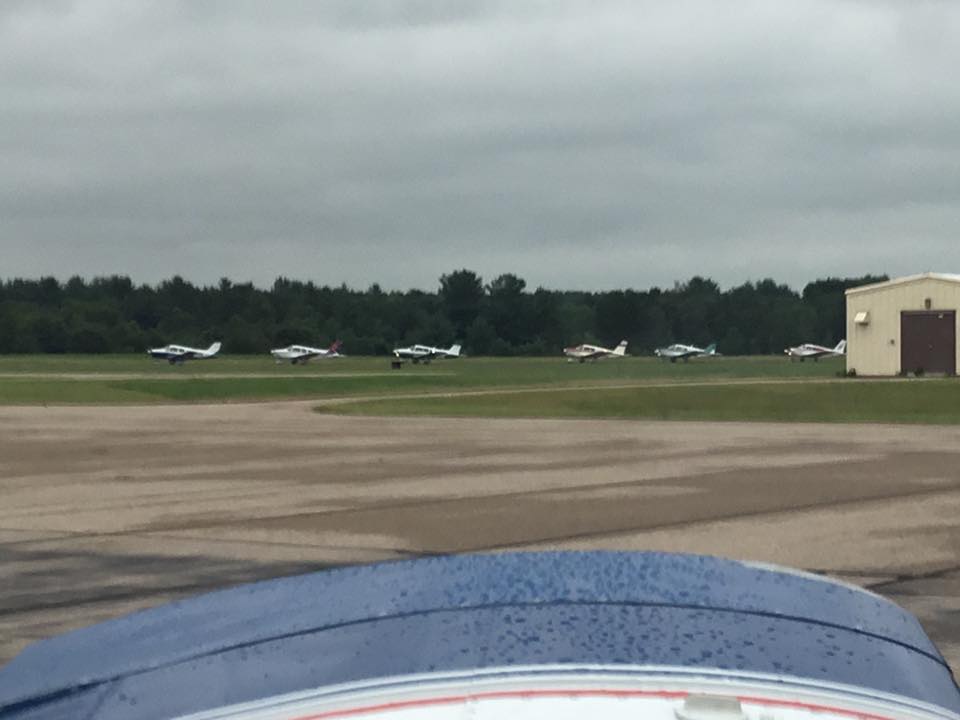 2019-07-20 Conga line prior to departure